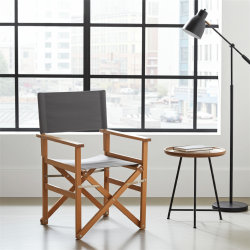 Rejisör Sandalyesi Ahşap – Katlanabilir ve Dayanıklı Tasarım