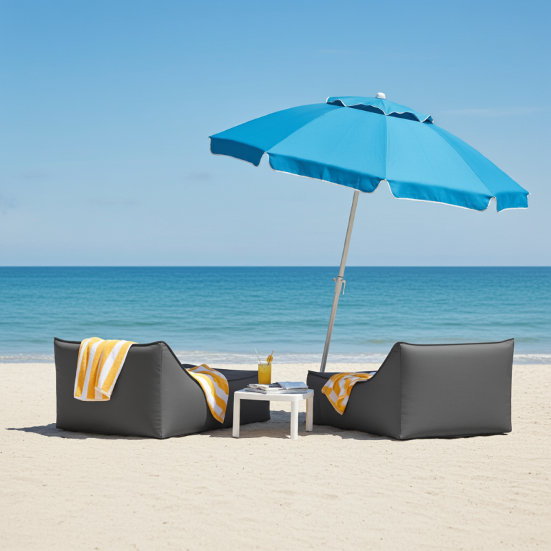 Şezlong Armut Yatağı SunBed Plus – Su Geçirmez & Outdoor Konforu