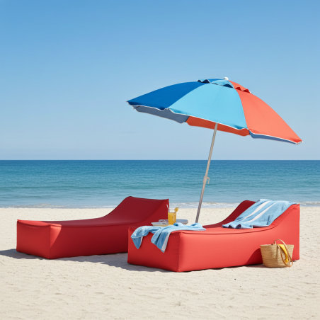 Şezlong Armut Yatağı SunBed Plus – Su Geçirmez & Outdoor Konforu