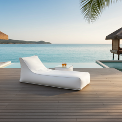 London Sunbed Sezlong Armut Yatağı | Havuz Kenarı & Plaj Konforu