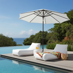 London Sunbed Sezlong Armut Yatağı | Havuz Kenarı & Plaj Konforu