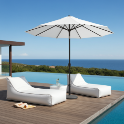 London Sunbed Sezlong Armut Yatağı | Havuz Kenarı & Plaj Konforu