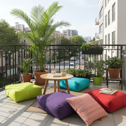 Mindo Küp | Modern ve Konforlu Yer Minderi | Silinebilir Kumaşlı Küp Puf