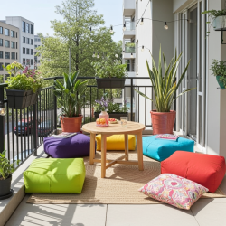 Mindo Küp | Modern ve Konforlu Yer Minderi | Silinebilir Kumaşlı Küp Puf