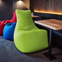 Yumuza Armut Koltuk | Kafe, Ev, Bahçe ve Balkon İçin Klasik Model | Şık ve Konforlu Puf