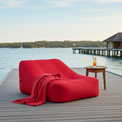 Ultra Rahat Wip Double+ Çift Kişilik Şezlong Armut Koltuk | Bahçe & Teras