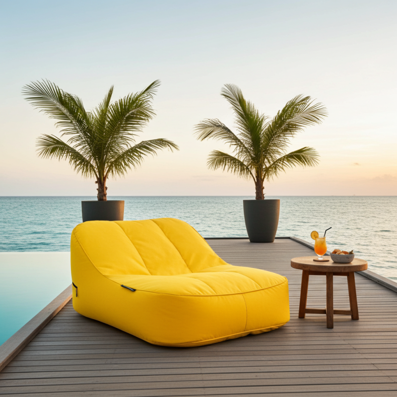 Ultra Rahat Wip Double+ Çift Kişilik Şezlong Armut Koltuk | Bahçe & Teras