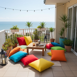 Yer Minderi Modelleri | Plaj, Ev ve Bahçe İçin Rahat Minderler